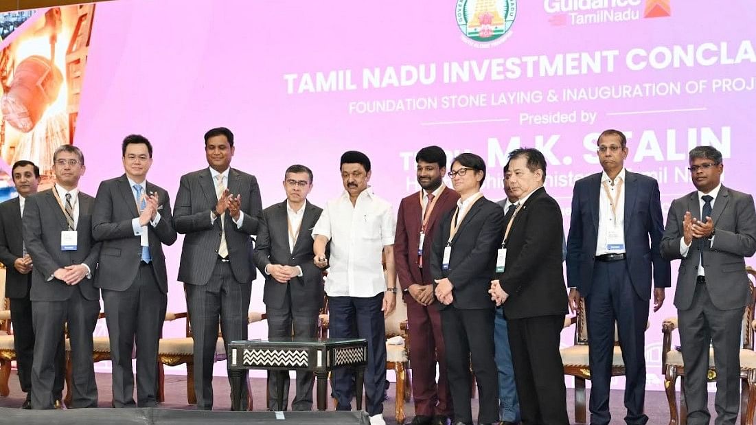 <div class="paragraphs"><p>The foundation stone for the ambitious project was laid by Tamil Nadu Chief Minister M K Stalin via video conferencing from Chennai.</p></div>